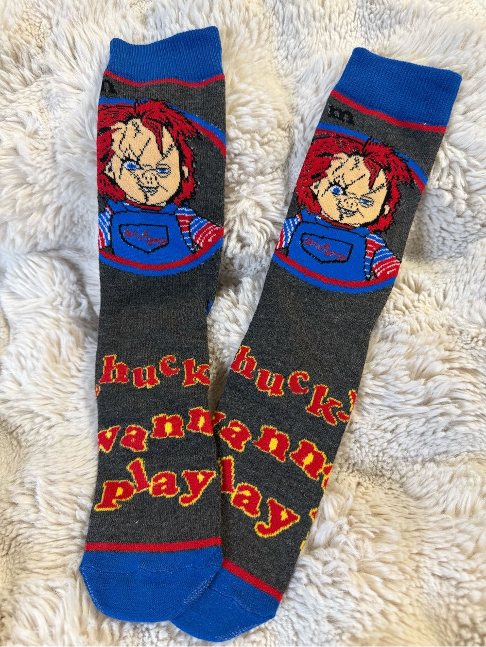 Chucky Graphic Crew Socks